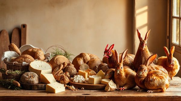 Découvrez nos meilleurs volailles fermières et lapins à acheter