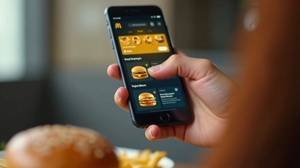 Optimisez votre commande avec l'application McDonald's